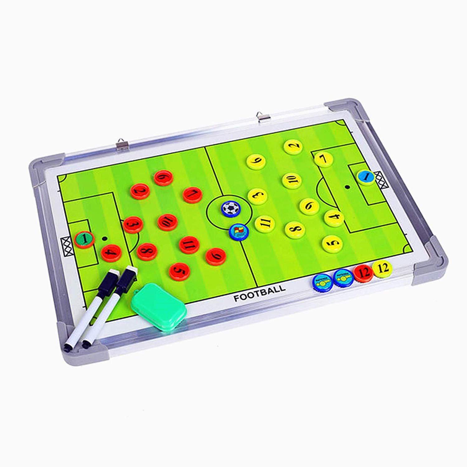 Double magnetic board with bag